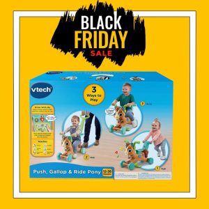 BLACK FRIDAY OFFER €139.99-€98.00 - VTECH PUSH GALLOP & RIDE PONY