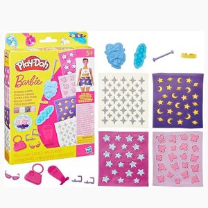 PLAYDOH BARBIE DESIGNER PATTERNS PACKS AST