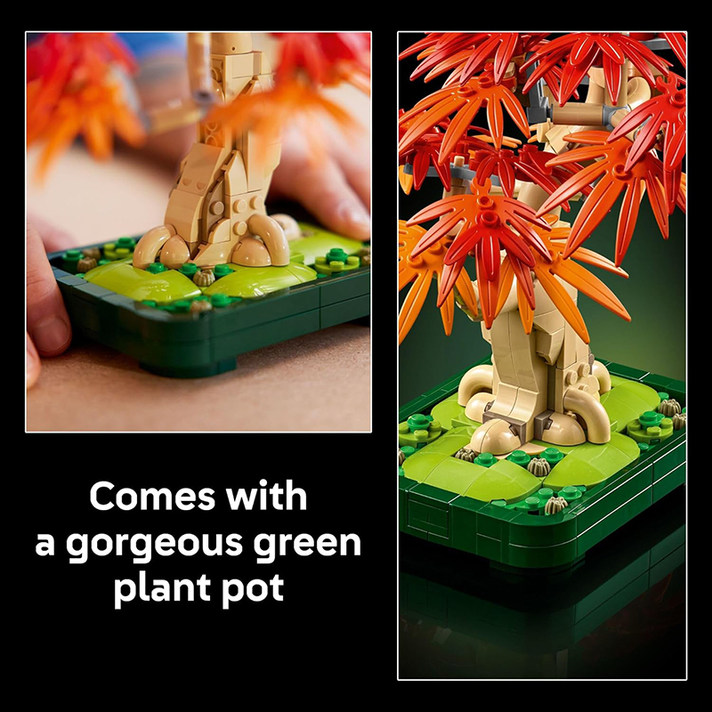 OFFER LEGO BOTANICALS JAPANESE RED MAPLE BONSAI TREE - Image 4