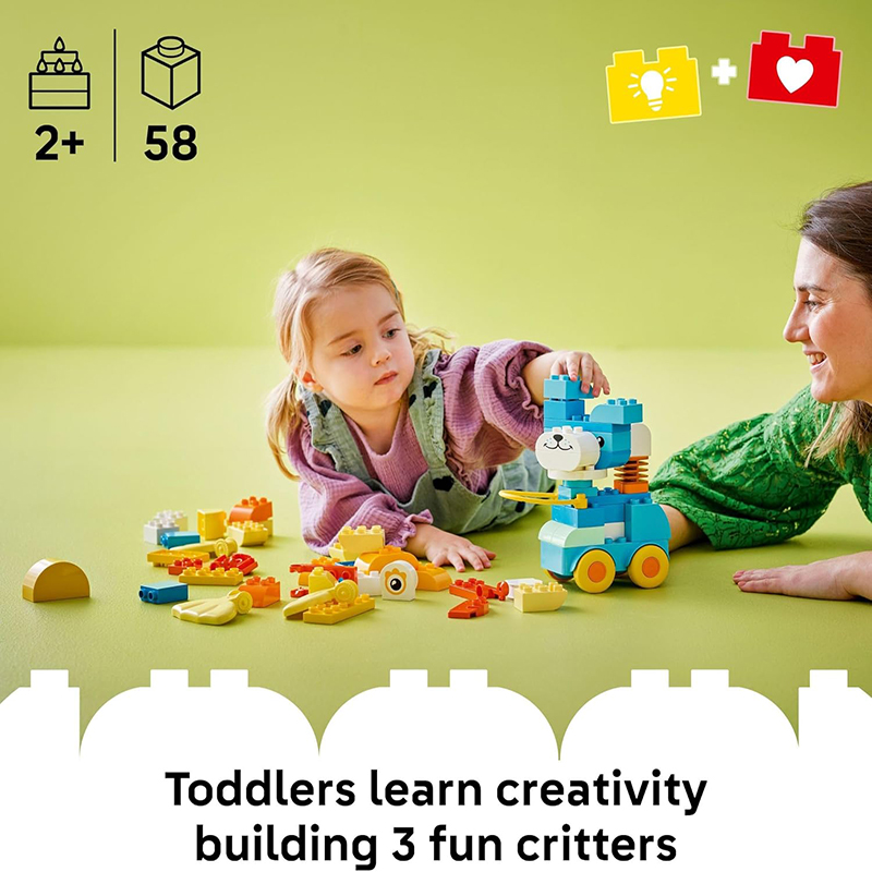 LEGO DUPLO TOWN 3IN1 ANIMALS ON WHEELS - Image 2