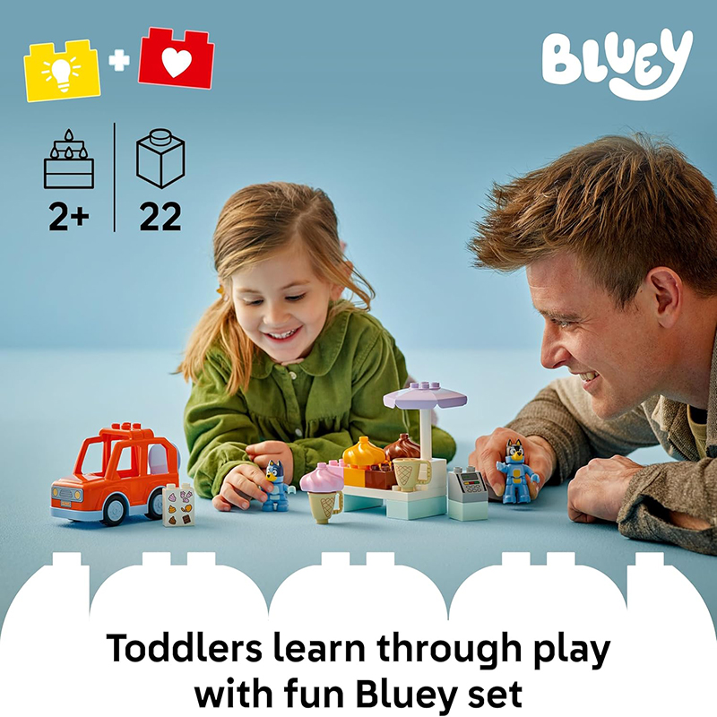 LEGO DUPLO BLUEY ICE CREAM TRIP WITH BLUEY - Image 2