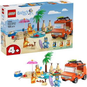 OFFER LEGO BLUEY BLUEY'S BEACH & FAMILY CAR TRIP