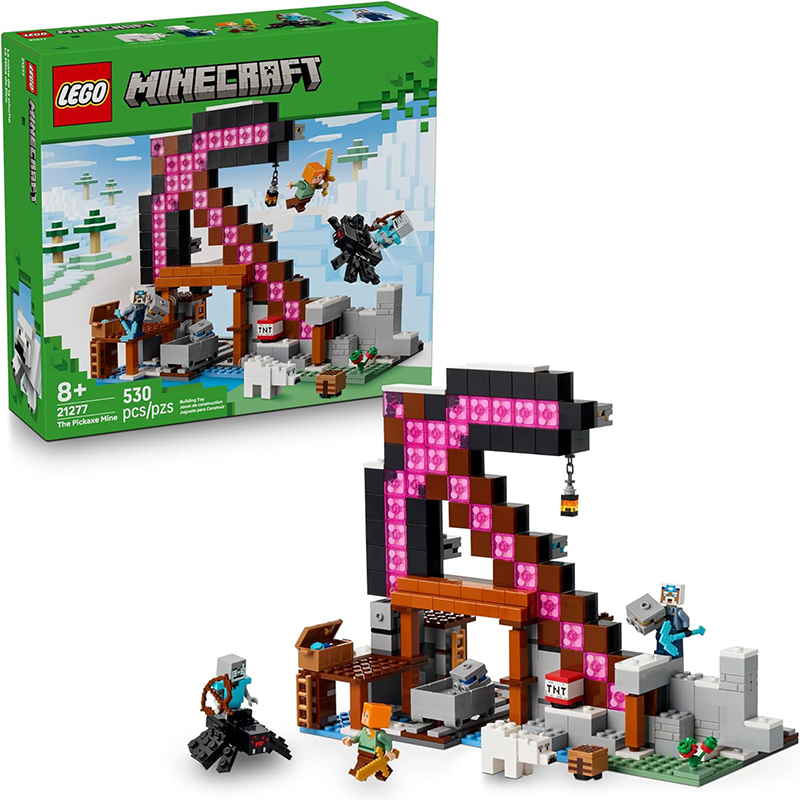 OFFER LEGO MINECRAFT THE PICKAXE MINE