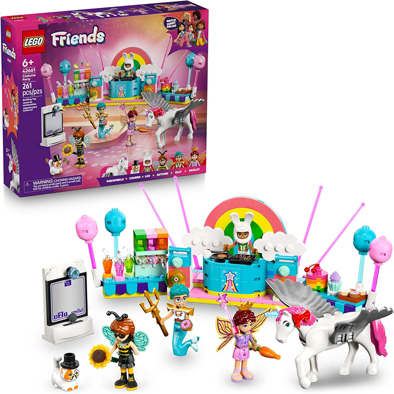 LEGO FRIENDS COSTUME PARTY WITH UNICORN & FAIRY