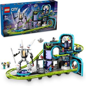 OFFER LEGO MY CITY ROBOT WORLD ROLLER-COASTER PARK