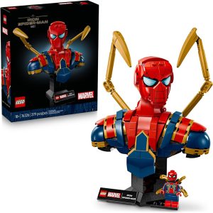 OFFER LEGO SUPER HEROES MARVEL IRON SPIDER-MAN BUST