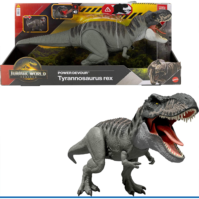 JURASSIC WORLD REBIRTH POWER DEVOUR T-REX DINOSAUR