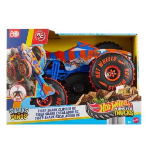 HOT WHEELS MONSTER TRUCKS TIGER SHARK CLIMBER RC VEHICLE 1.15